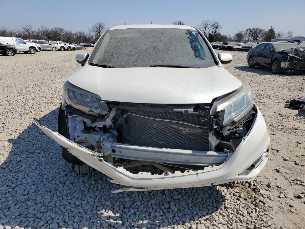 2015 Honda CR-V VIN 5J6RM4H59FL059682 Copart auction photo, front end damage thumbnail 5