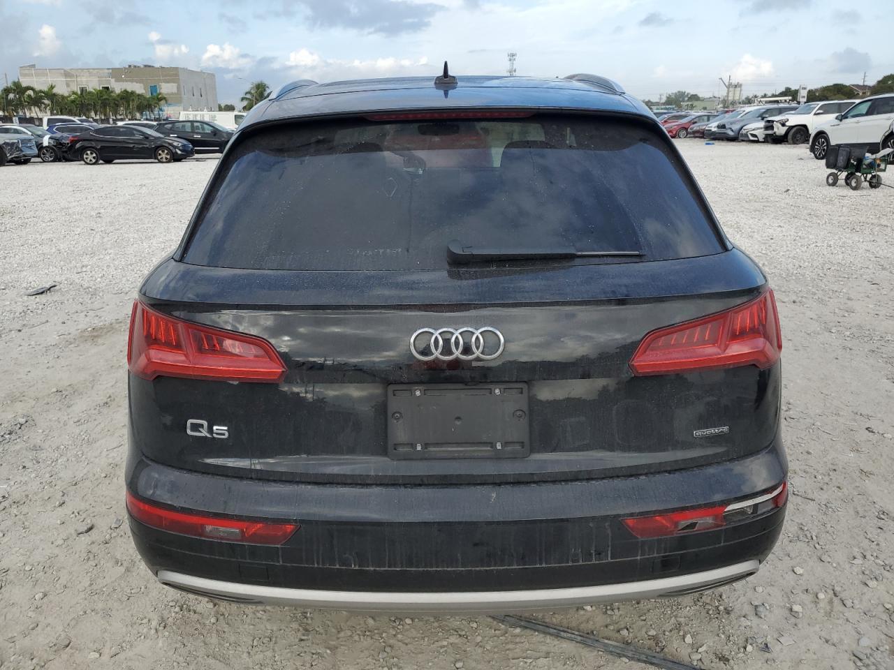 2020 Audi Q5 VIN WA1BNAFY2L2015468 Copart auction photo, front end damage thumbnail 6