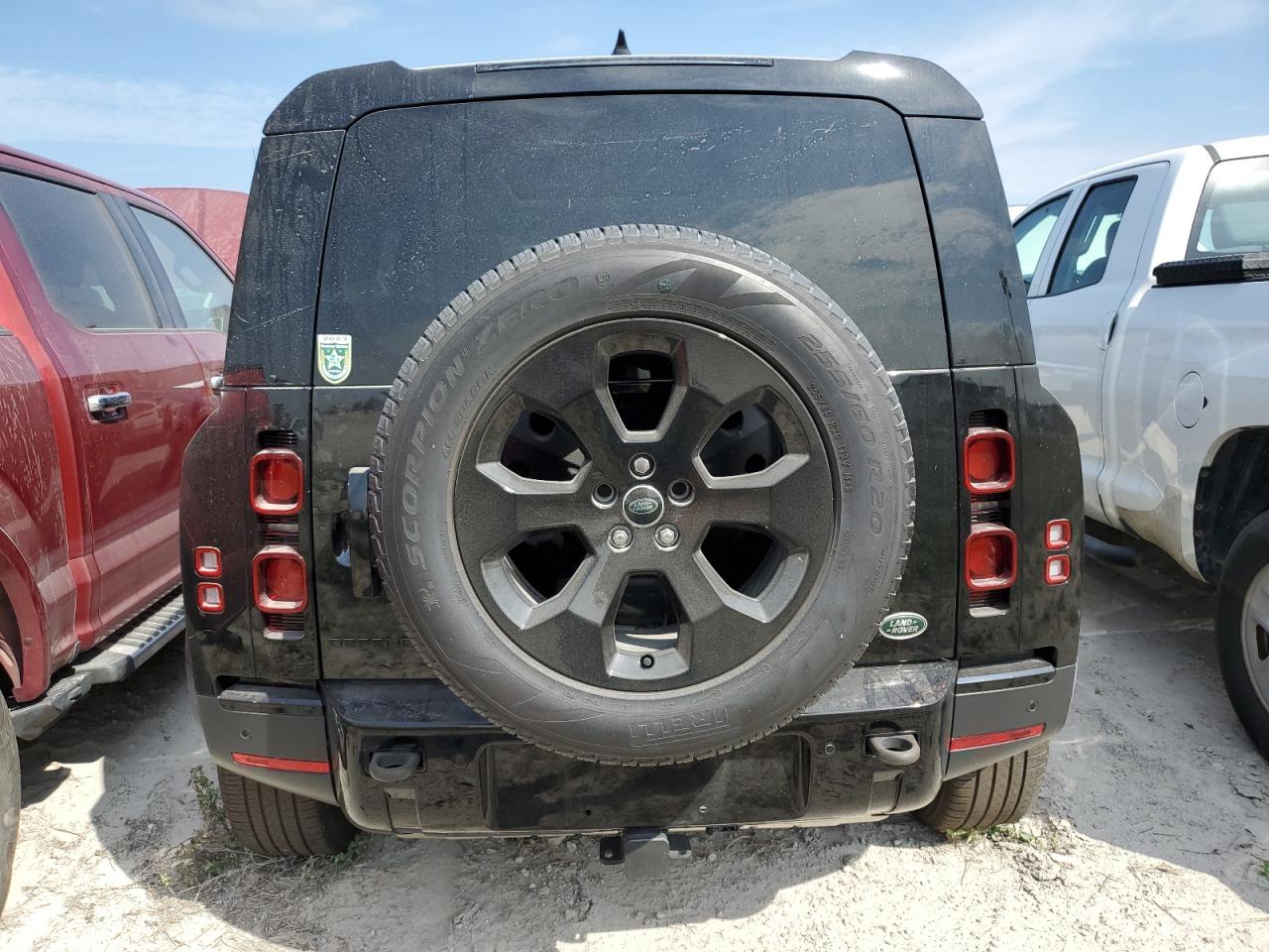 2023 Land Rover Defender VIN SALEJ7EX9P2241869 Copart auction photo, water/flood damage thumbnail 6