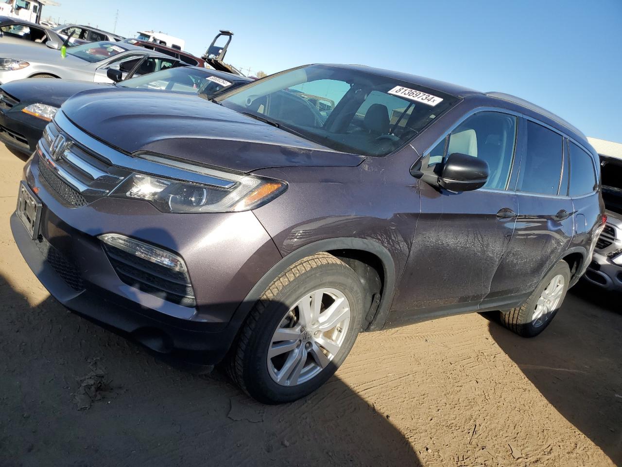 2016 Honda Pilot VIN 5FNYF6H11GB082298