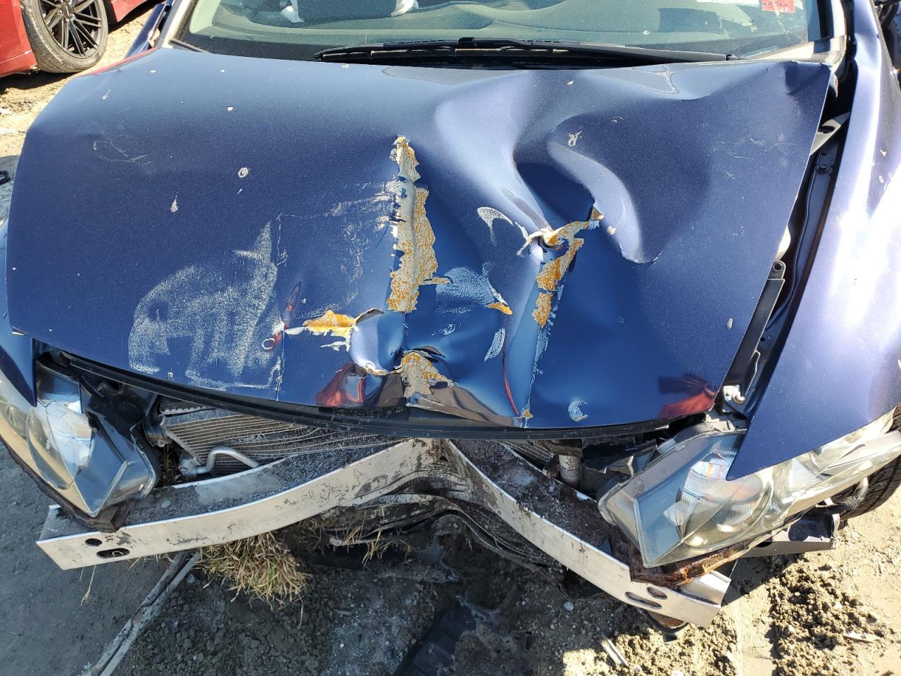 2010 Honda Civic VIN 2HGFA1F61AH506993 Copart auction photo, vandalism / front end damage thumbnail 11