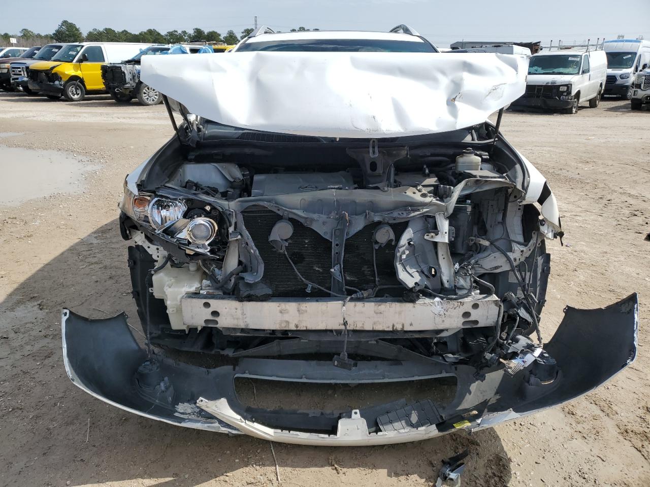 2010 Lexus RX VIN 2T2ZK1BA2AC001246 Copart auction photo, front end / rear end damage thumbnail 5