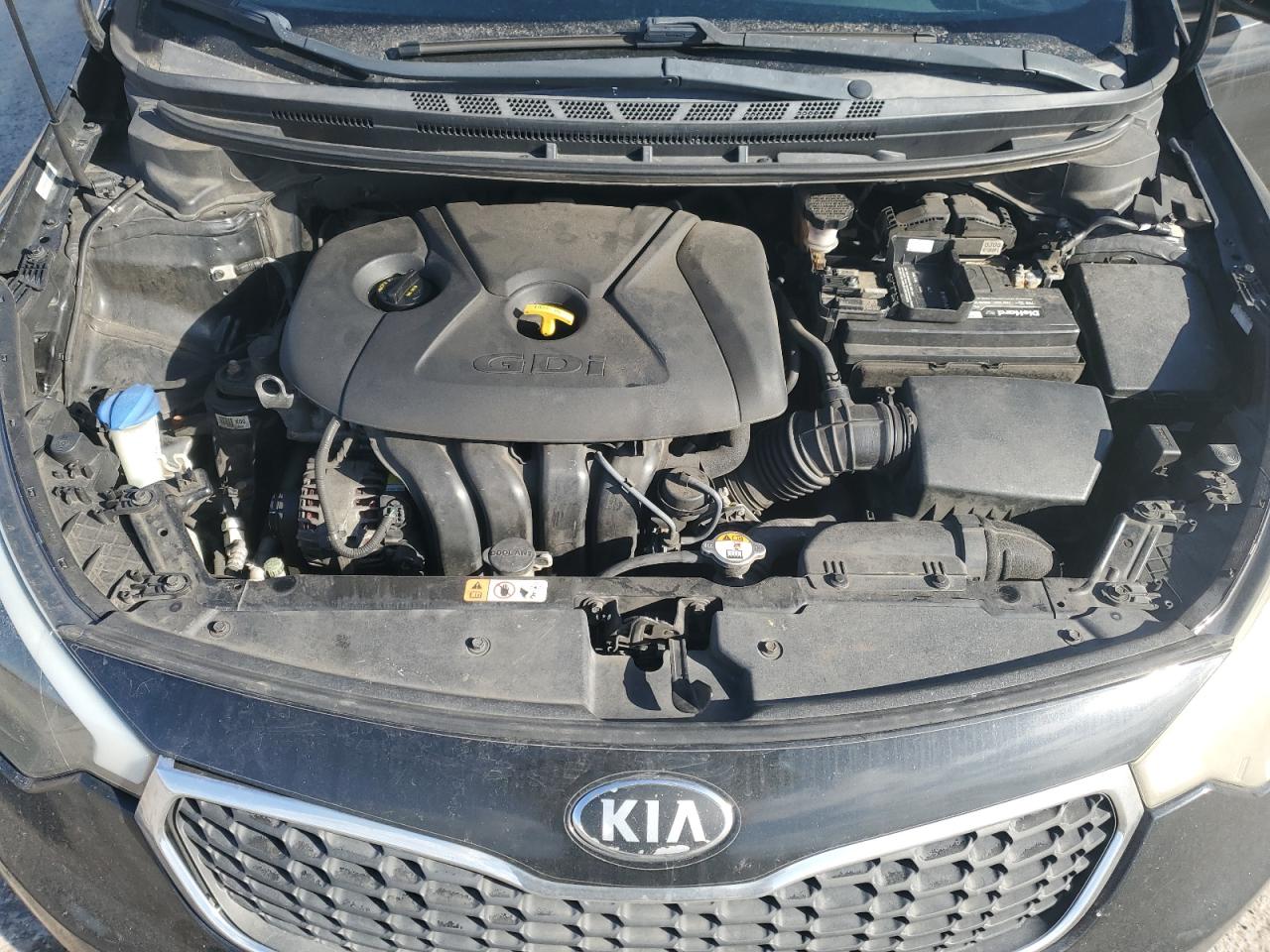 2015 KIA Forte VIN KNAFX4A8XF5265566 Copart auction photo, front end damage thumbnail 11