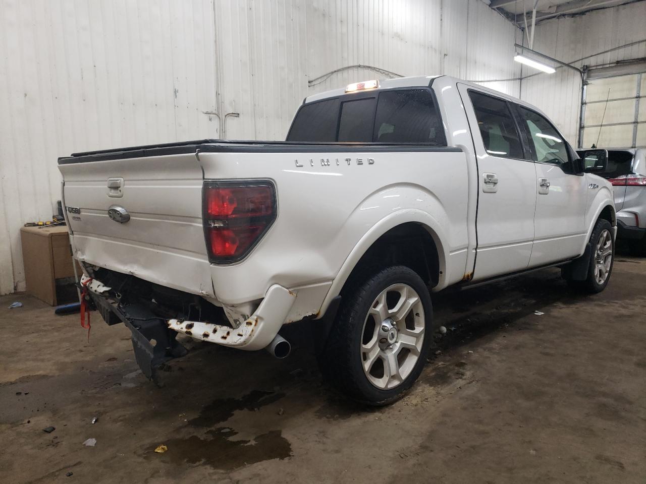 2011 Ford F-150 VIN 1FTFW1E63BFA48300 Copart auction photo, rear end damage thumbnail 3