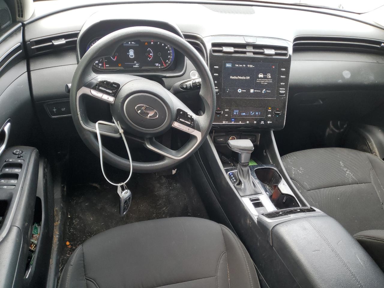 2024 Hyundai Tucson VIN 5NMJB3DEXRH384906 Copart auction photo, rear end / minor dent/scratches damage thumbnail 8