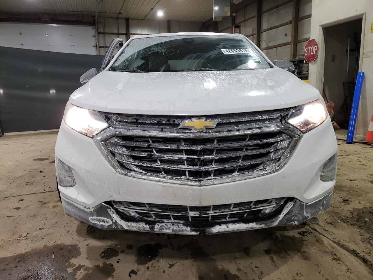 2020 Chevrolet Equinox VIN 3GNAXHEV3LS731173 Copart auction photo, side damage thumbnail 5