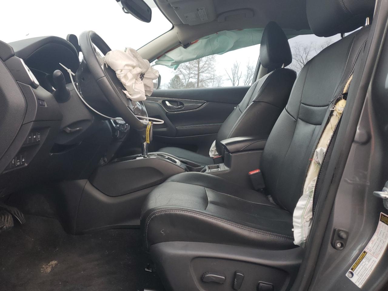 2016 Nissan Rogue VIN 5N1AT2MV8GC738209 Copart auction photo, front end damage thumbnail 7