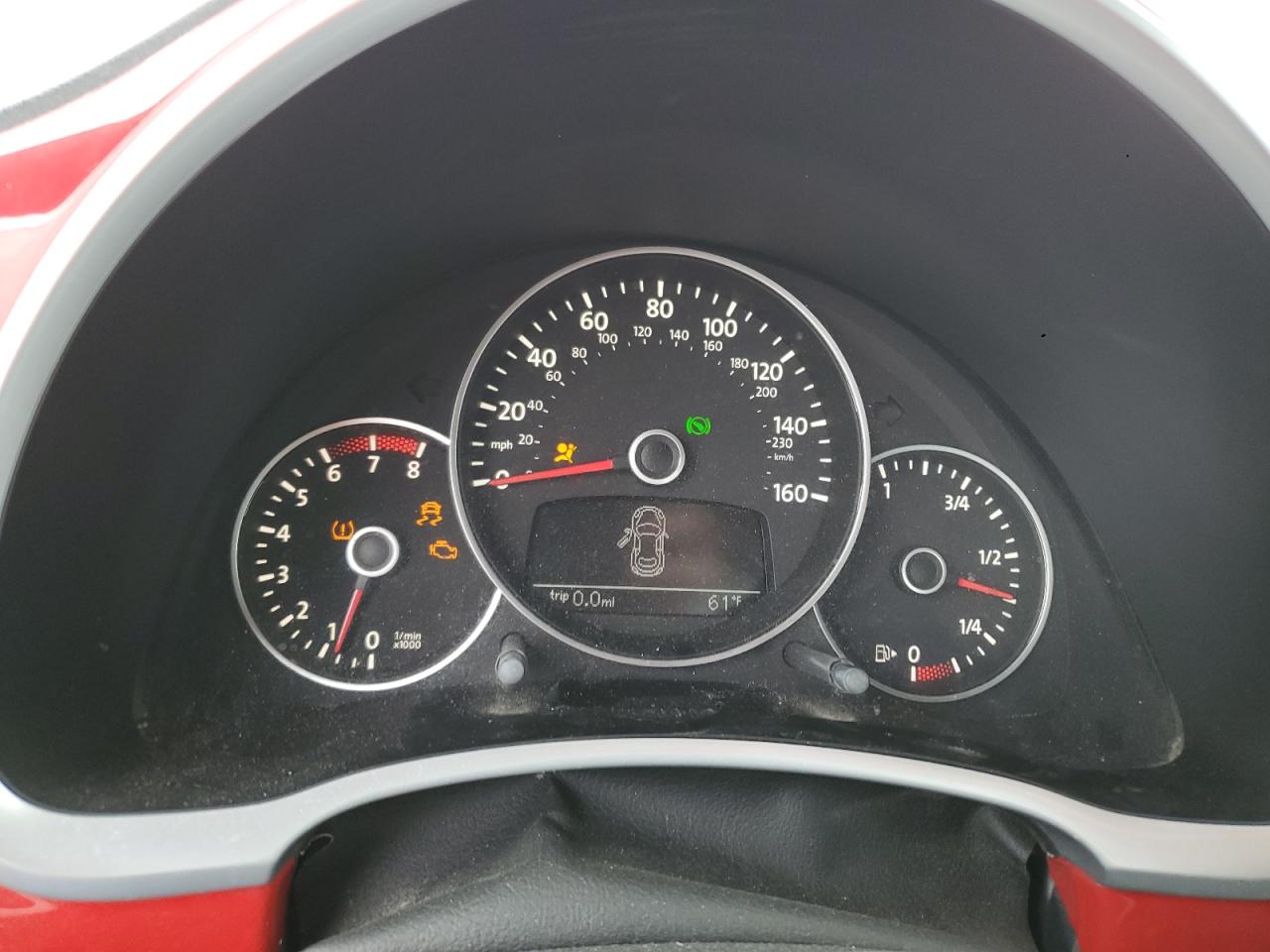 2012 Volkswagen Beetle VIN 3VWJP7AT8CM602158 Copart auction photo, water/flood / minor dent/scratches damage thumbnail 9