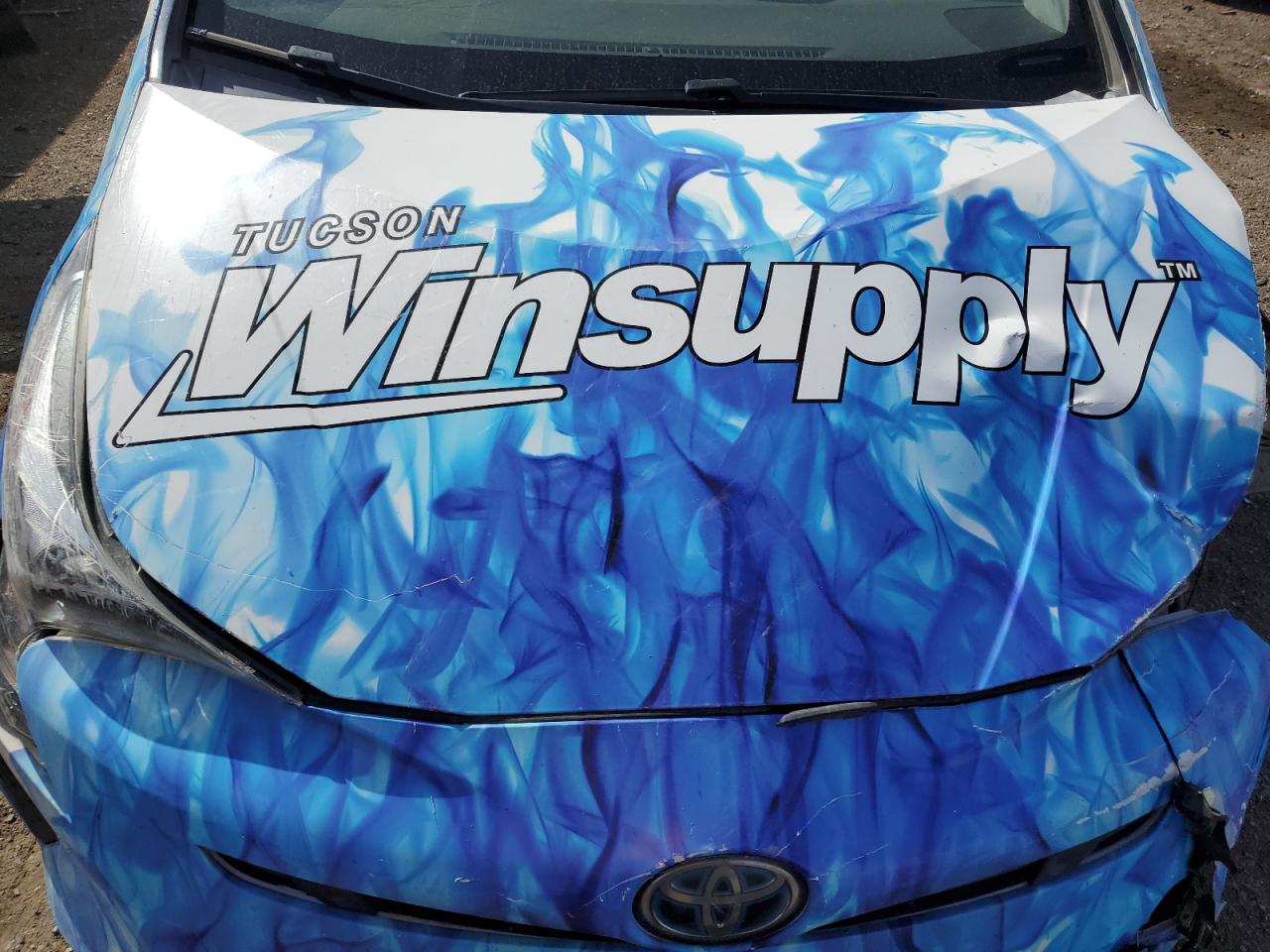 2017 Toyota Prius VIN JTDKARFU4H3042105 Copart auction photo, front end damage thumbnail 11