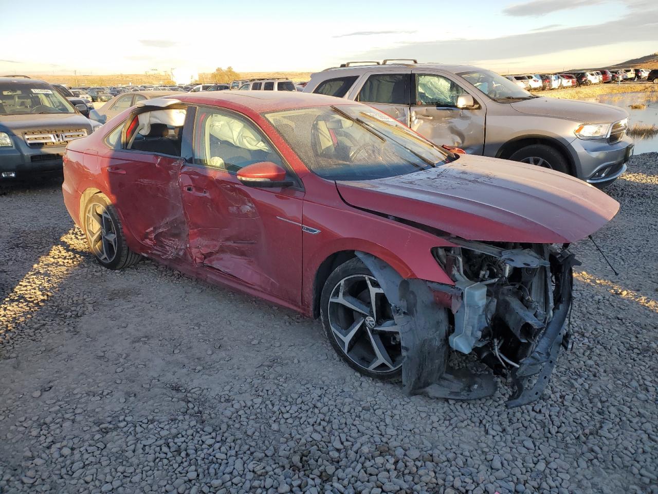 2020 Volkswagen Passat VIN 1VWMA7A39LC013846 Copart auction photo, front end damage thumbnail 4