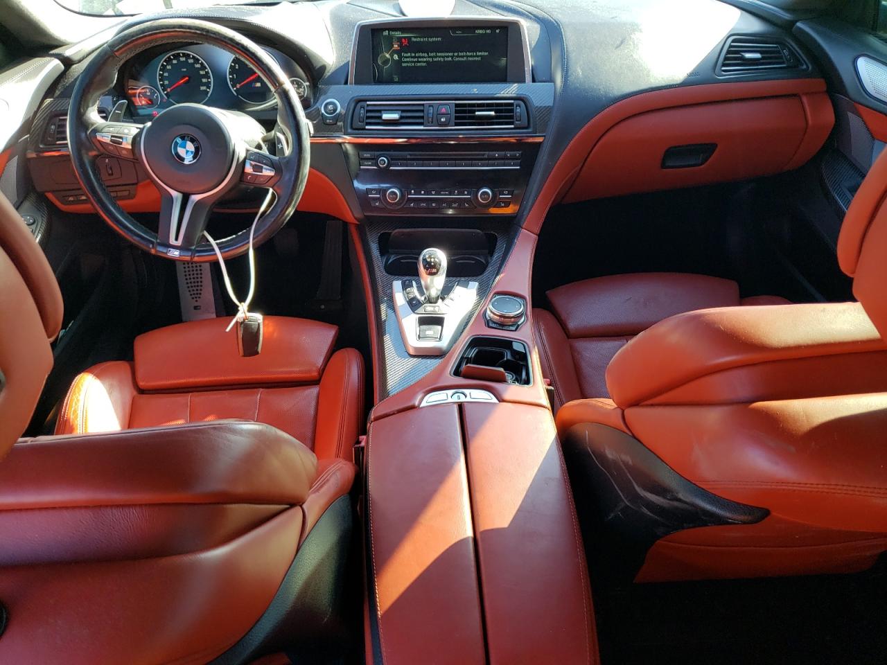 2015 BMW M6 VIN WBS6C9C5XFD467854 Copart auction photo, front end damage thumbnail 8