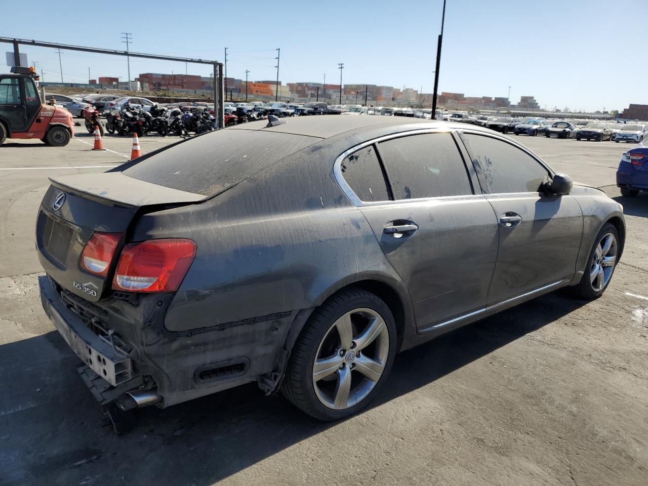 2007 Lexus GS VIN JTHBE96S470023524 Copart auction photo, rear end damage thumbnail 3
