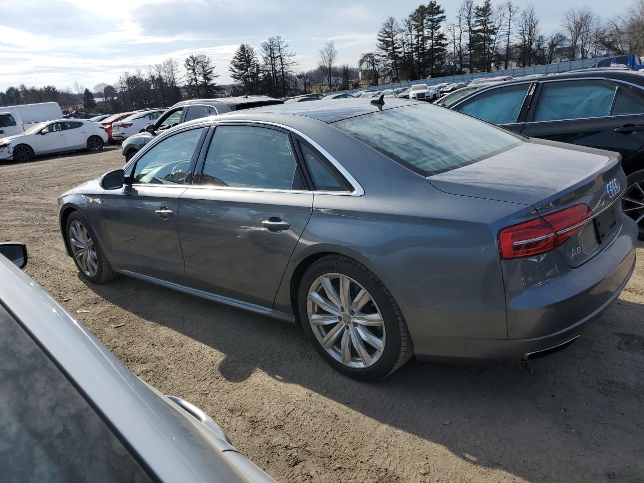 2017 Audi A8 VIN WAU43AFD2HN018729 Copart auction photo, side damage thumbnail 2