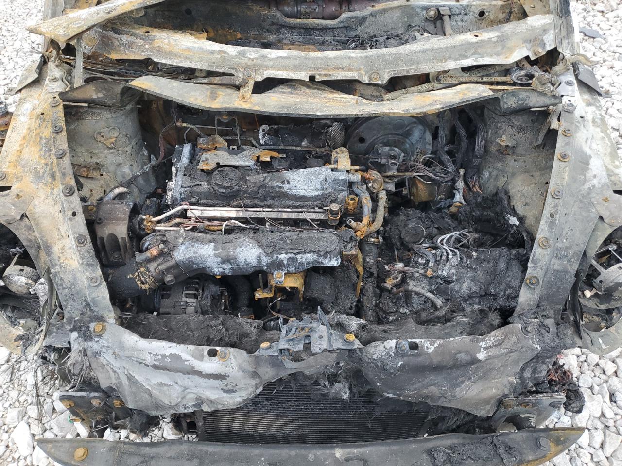 2004 Volkswagen Beetle VIN 3VWCD31Y54M331616 Copart auction photo, burn damage thumbnail 11