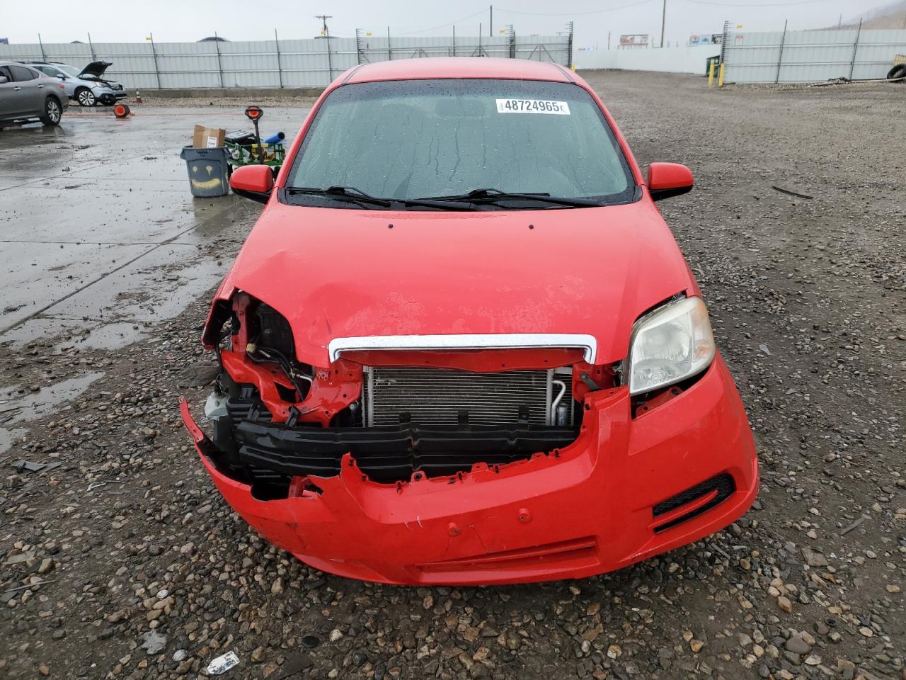 2011 Chevrolet Aveo VIN KL1TD5DE0BB113093 Copart auction photo, front end / rear end damage thumbnail 5