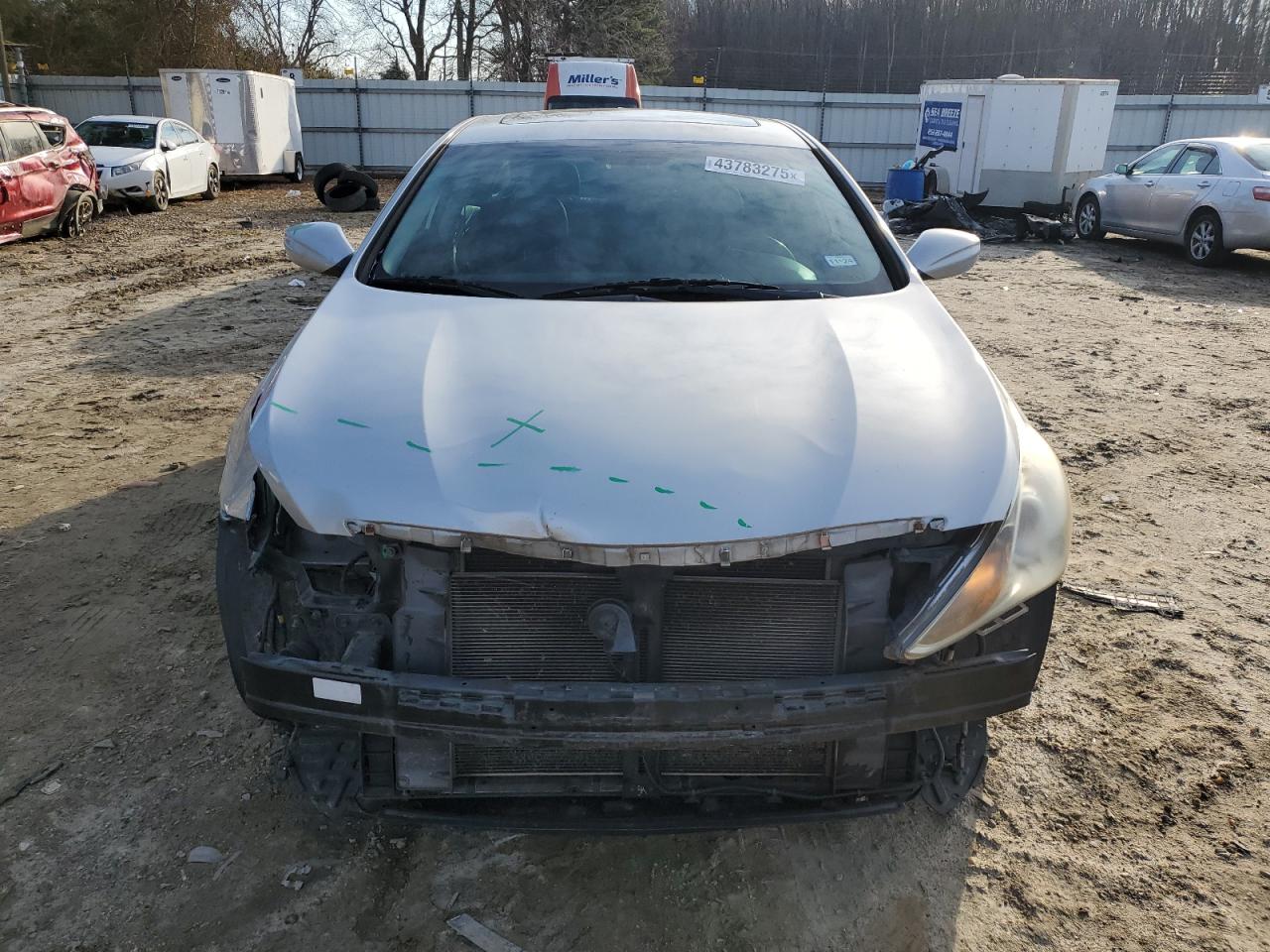 2011 Hyundai Sonata VIN 5NPEC4AC5BH144789 Copart auction photo, front end damage thumbnail 5