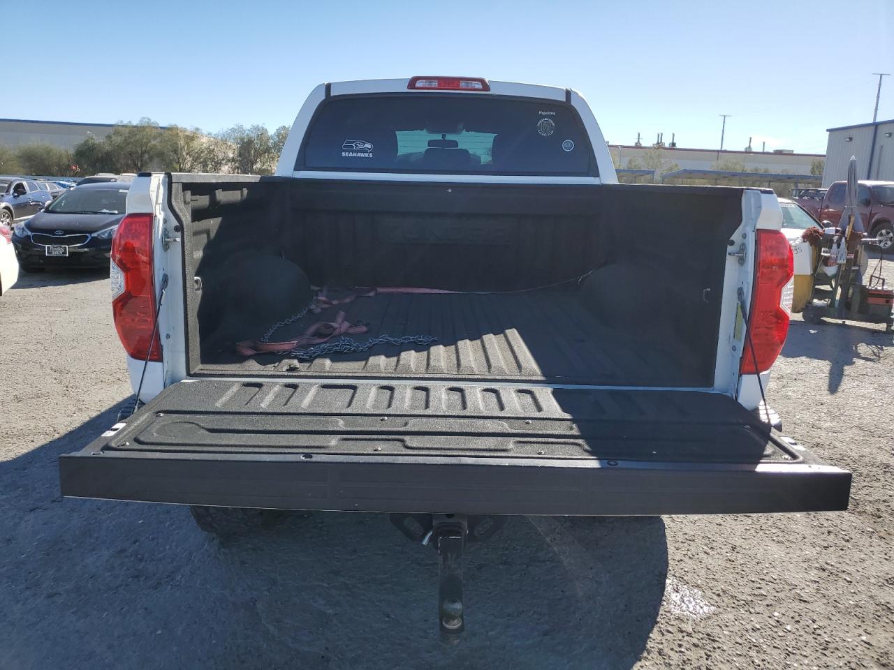 2016 Toyota Tundra VIN 5TFDW5F18GX490735 Copart auction photo, rear end damage thumbnail 6