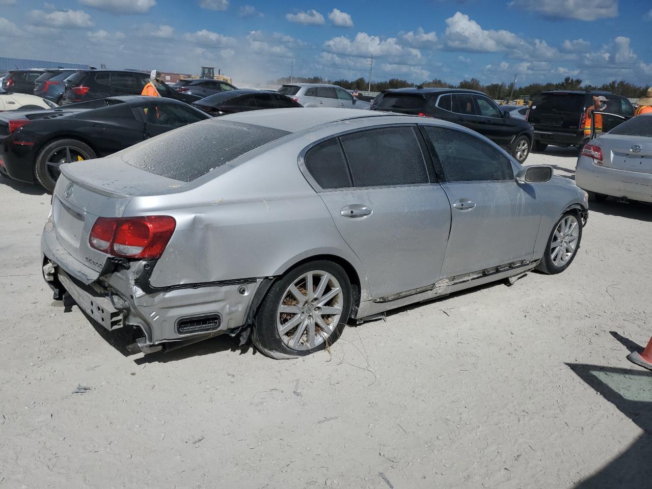 2006 Lexus GS 300 VIN JTHBH96S665006846 Copart auction photo, water/flood / all over damage thumbnail 3