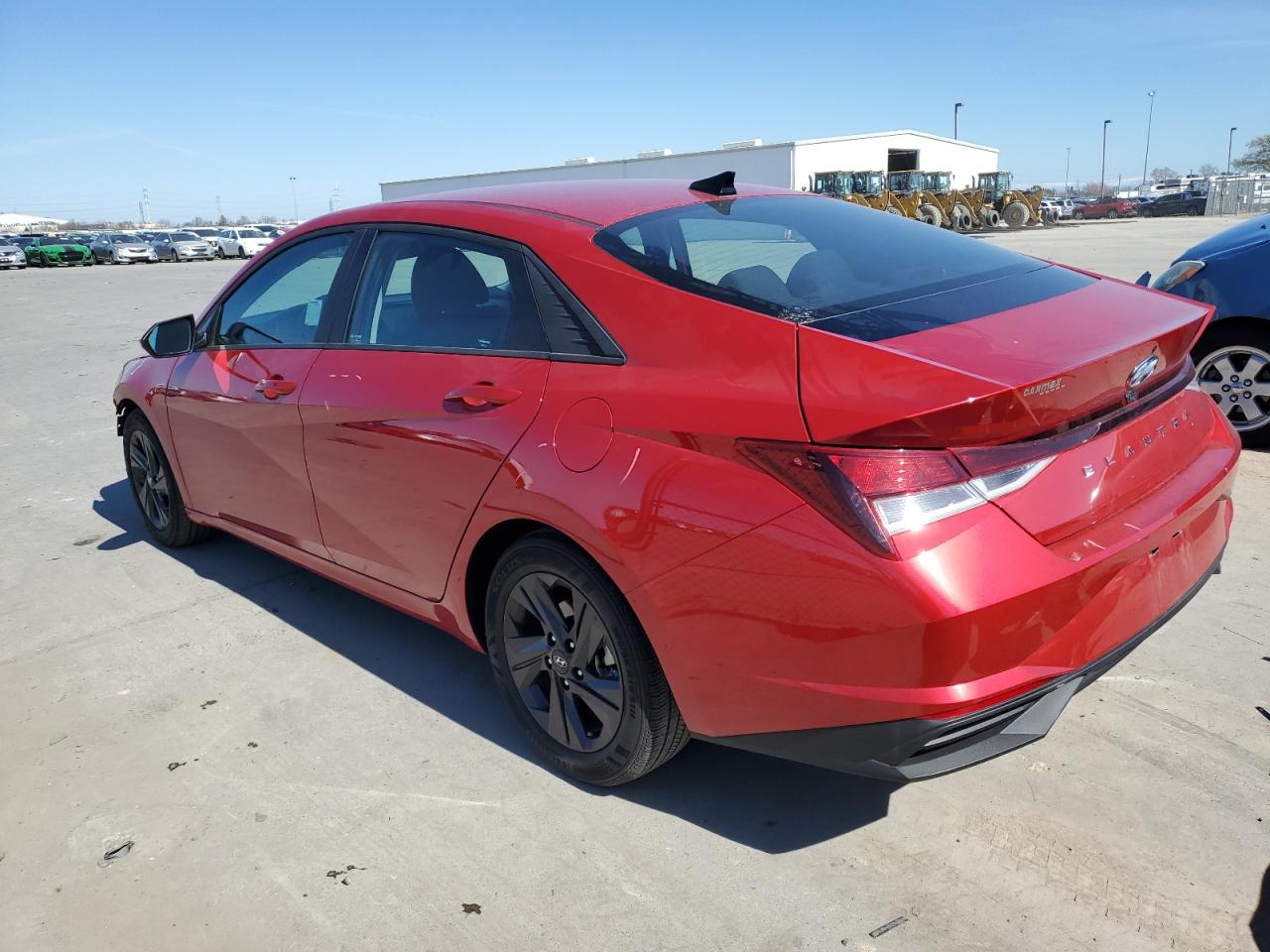 2021 Hyundai Elantra VIN 5NPLS4AG6MH027982 Copart auction photo, front end damage thumbnail 2
