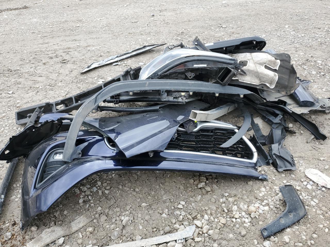 2021 Toyota Highlander VIN 5TDHZRAHXMS523935 Copart auction photo, front end / mechanical damage thumbnail 13