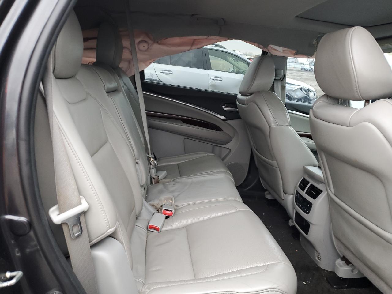 2016 Acura MDX VIN 5FRYD4H9XGB021966 Copart auction photo, front end / mechanical damage thumbnail 10