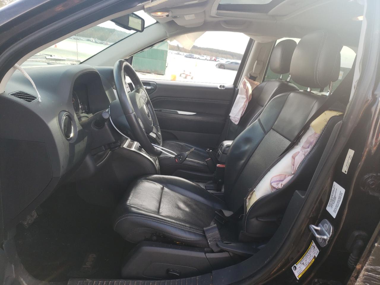 2014 Jeep Compass VIN 1C4NJCEA2ED678853 Copart auction photo, all over damage thumbnail 7