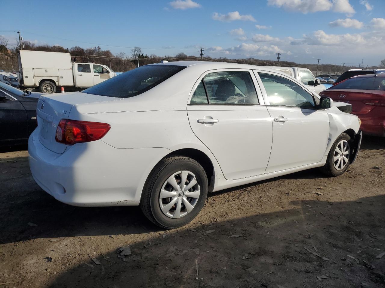 2010 Toyota Corolla VIN 2T1BU4EE3AC359195 Copart auction photo, front end damage thumbnail 3