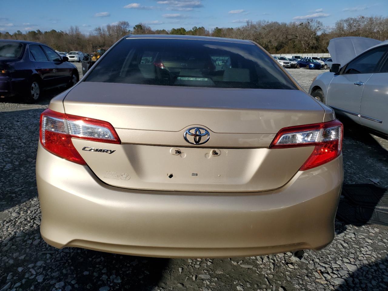 2012 Toyota Camry VIN 4T1BF1FK5CU591683 Copart auction photo, rear end damage thumbnail 6