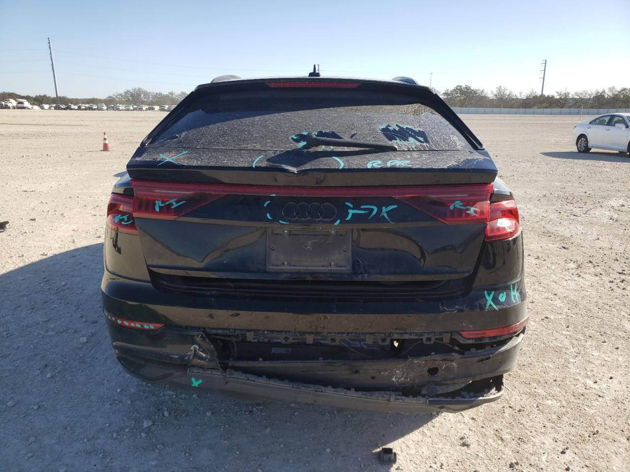 2019 Audi Q8 VIN WA1AVAF17KD018660 Copart auction photo, rear end damage thumbnail 6