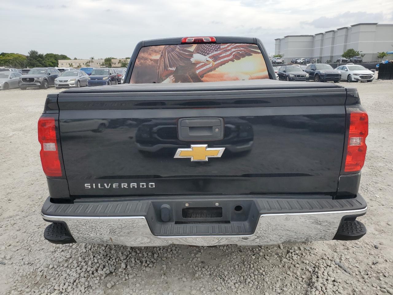 2016 Chevrolet Silverado VIN 3GCUKREC0GG125038 Copart auction photo, front end damage thumbnail 6