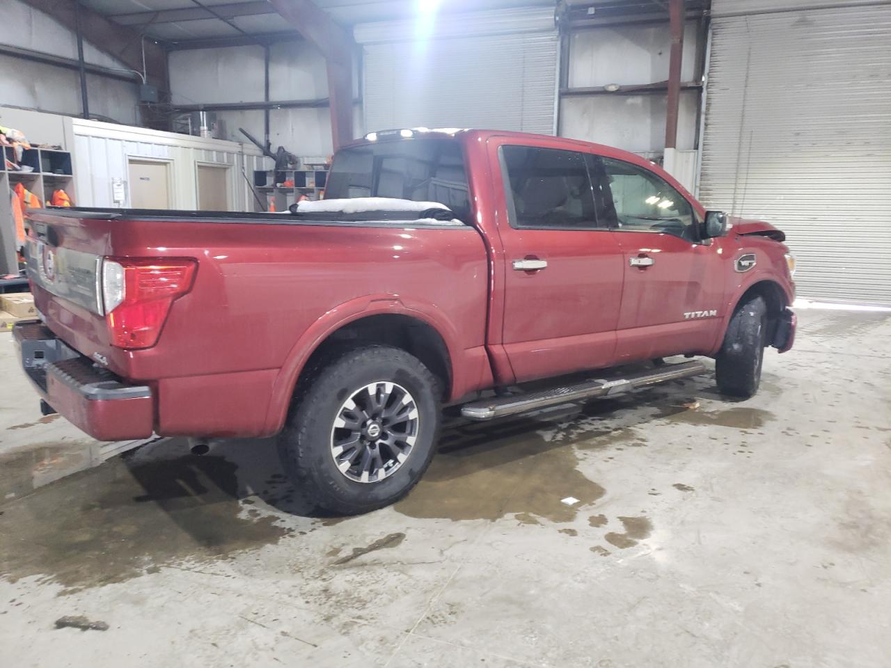 2017 Nissan Titan VIN 1N6AA1E54HN533007 Copart auction photo, front end damage thumbnail 3