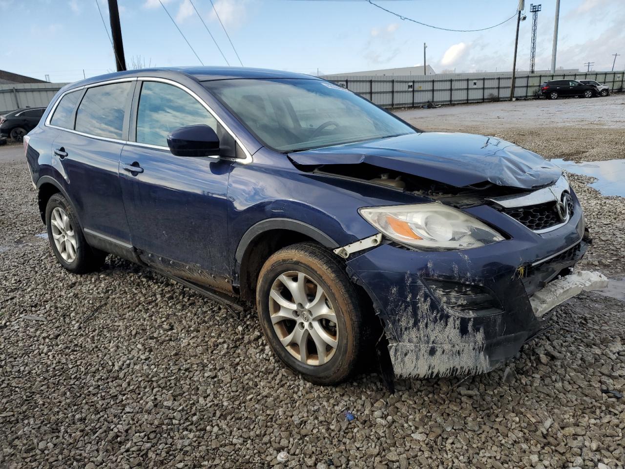 2011 Mazda CX-9 VIN JM3TB3CV2B0332547 Copart auction photo, front end / rear end damage thumbnail 4