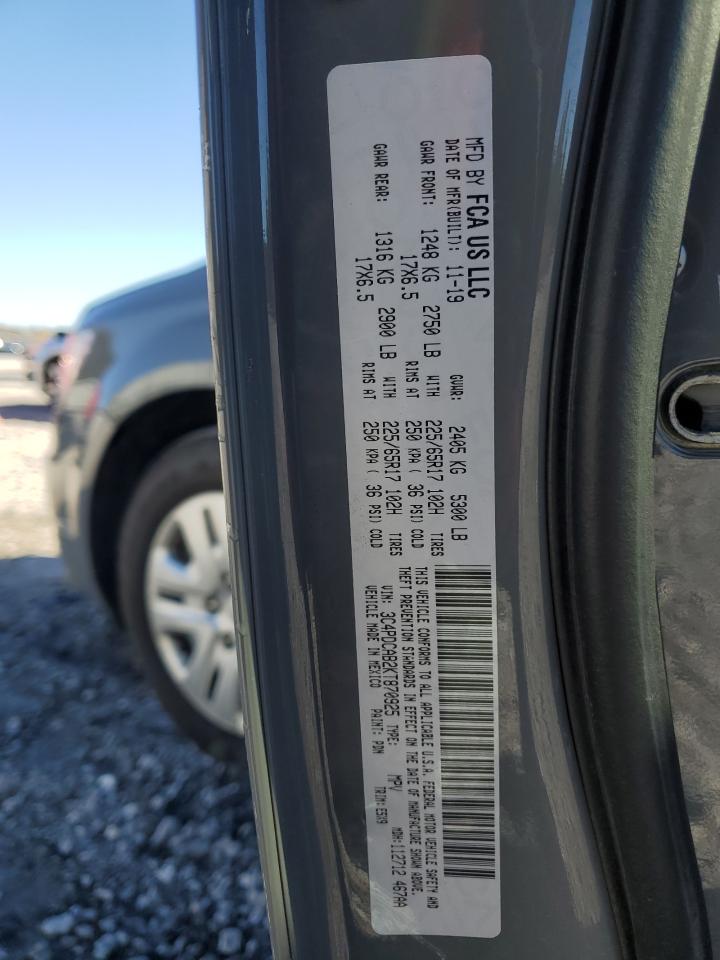 2019 Dodge Journey VIN 3C4PDCAB2KT870925 Copart auction photo, water/flood damage thumbnail 13