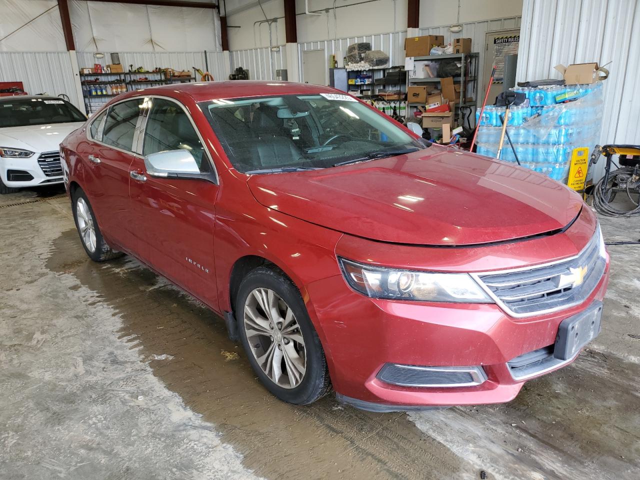 2015 Chevrolet Impala VIN 2G1115SL1F9185706 Copart auction photo, front end damage thumbnail 4