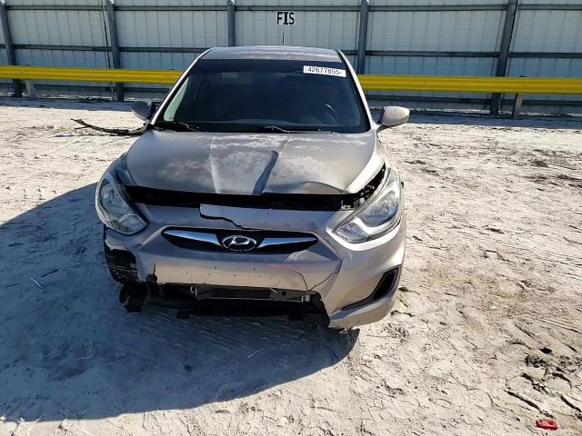 2013 Hyundai Accent VIN KMHCT5AE6DU081981 Copart auction photo, front end / minor dent/scratches damage thumbnail 11
