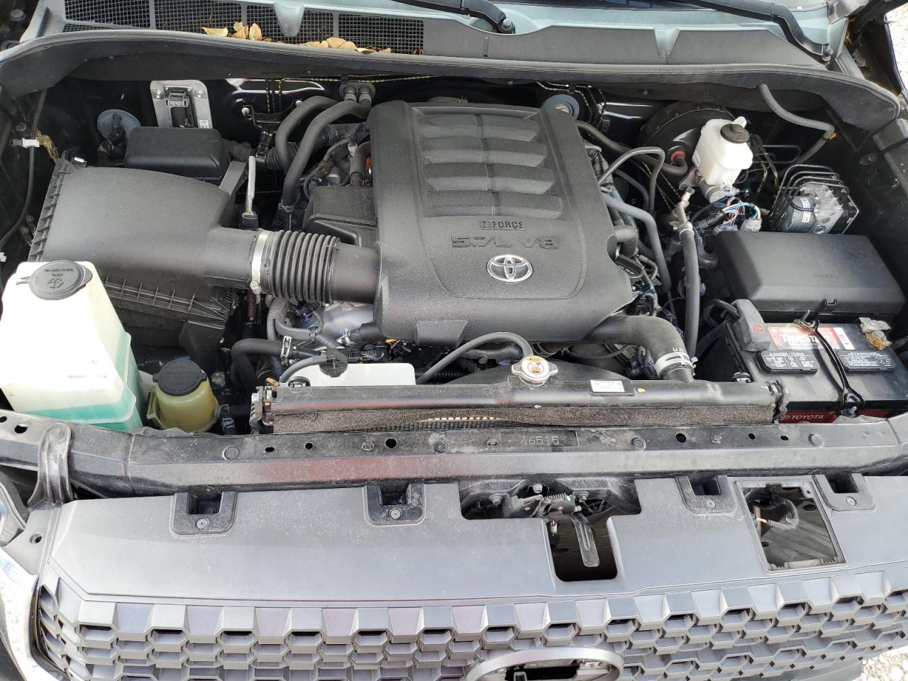 2021 Toyota Tundra VIN 5TFDY5F19MX971552 Copart auction photo, front end damage thumbnail 12