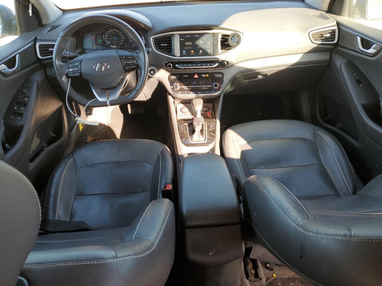 2017 Hyundai IONIQ VIN KMHC85LC7HU018827 Copart auction photo, side / rear end damage thumbnail 8