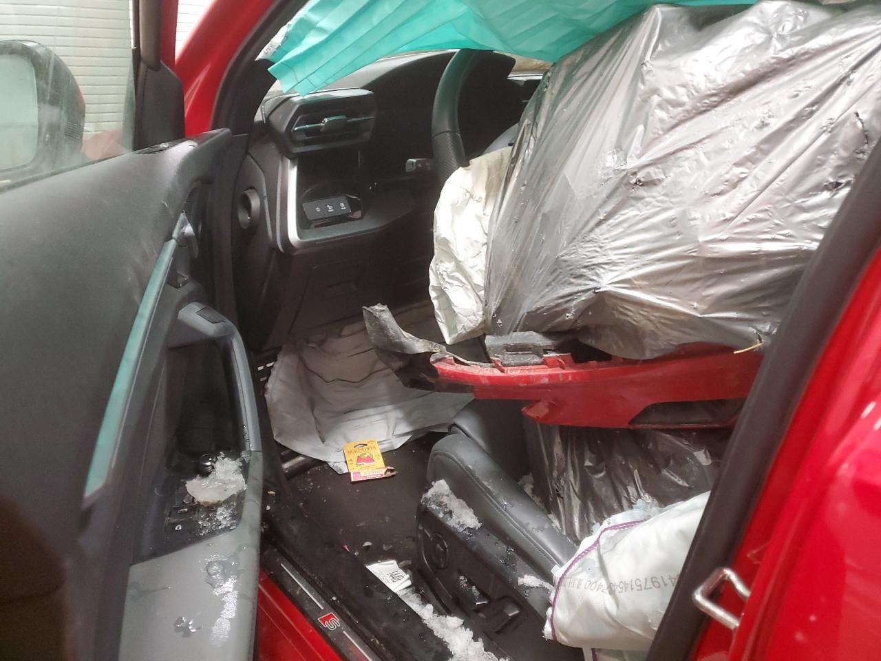 2022 Audi S3 VIN WAUJ3DGY4NA002282 Copart auction photo, all over damage thumbnail 8