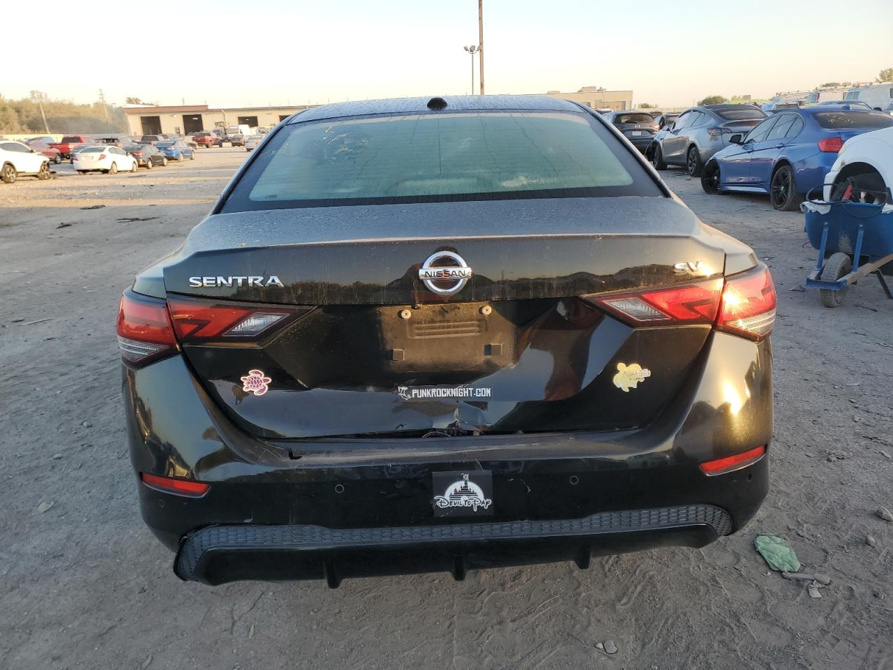 2021 Nissan Sentra VIN 3N1AB8CV6MY242133 Copart auction photo, front end / minor dent/scratches damage thumbnail 6