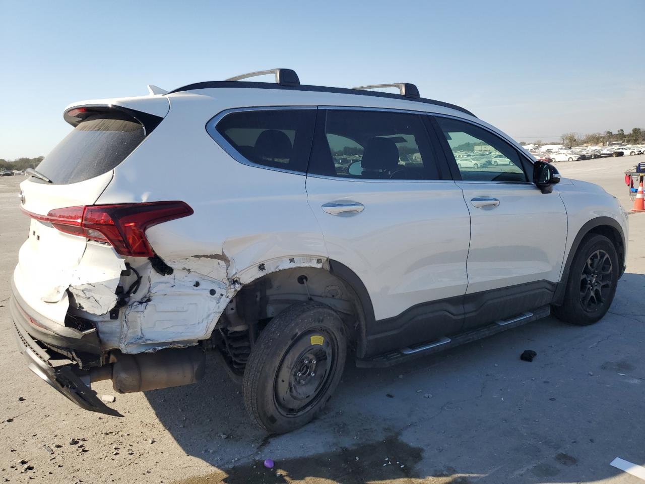2023 Hyundai Santa Fe VIN 5NMS64AJ3PH609177 Copart auction photo, rear end damage thumbnail 3