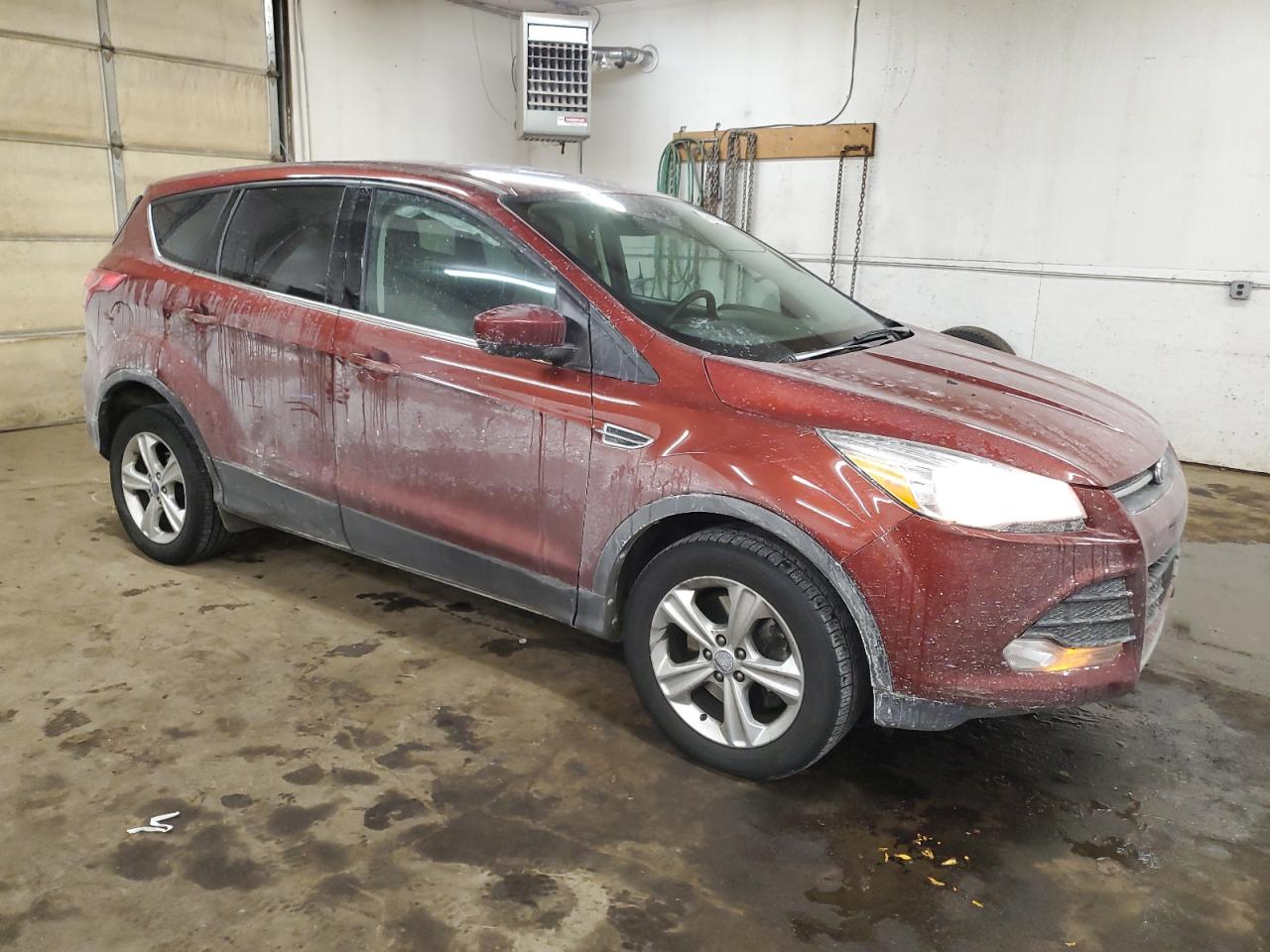 2014 Ford Escape VIN 1FMCU9GX8EUA98618 Copart auction photo, side / front end damage thumbnail 4