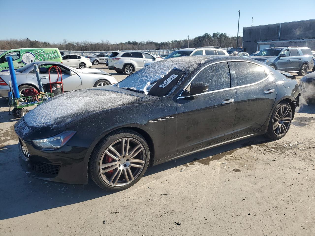 2019 Maserati Ghibli VIN ZAM57YTA0K1308475 - Copart auction photo