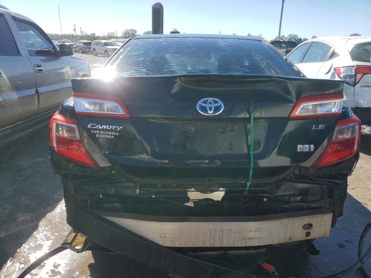 2012 Toyota Camry VIN 4T1BD1FK1CU003851 Copart auction photo, rear end damage thumbnail 6