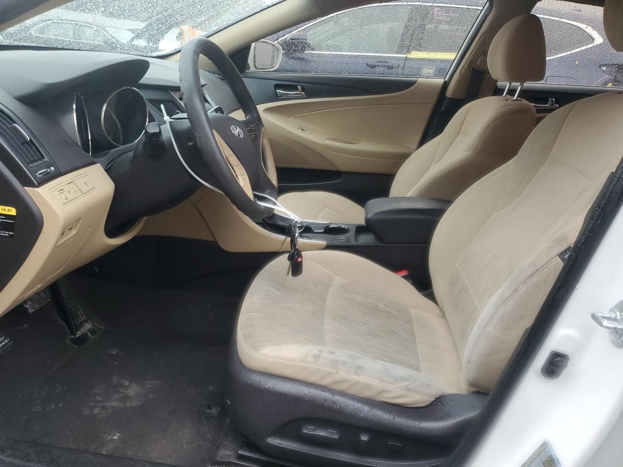 2013 Hyundai Sonata VIN 5NPEB4AC2DH520922 Copart auction photo, front end / water/flood damage thumbnail 7
