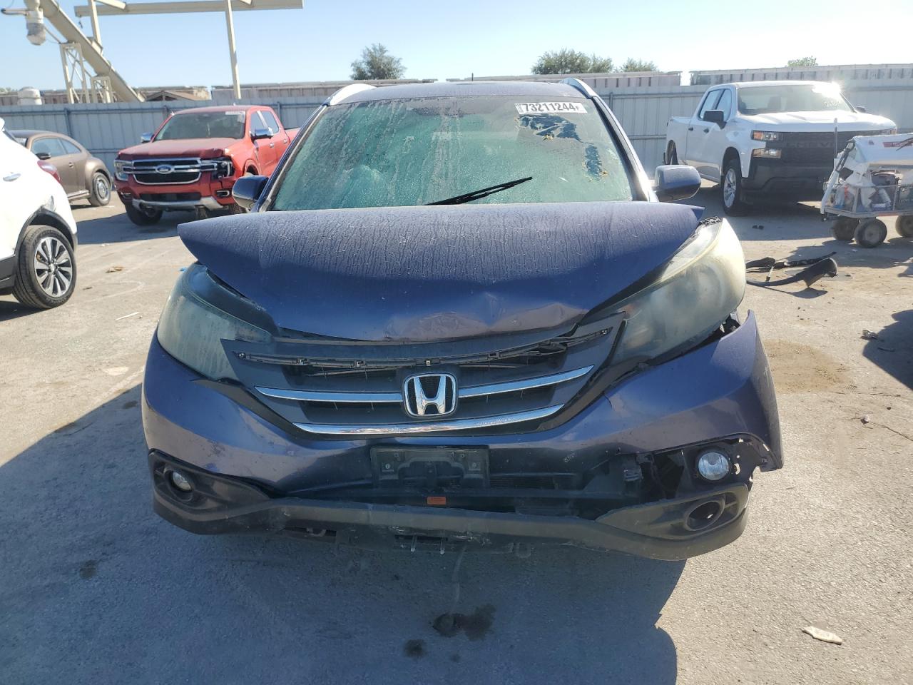 2013 Honda CR-V VIN 5J6RM3H79DL030952 Copart auction photo, front end / rear end damage thumbnail 5