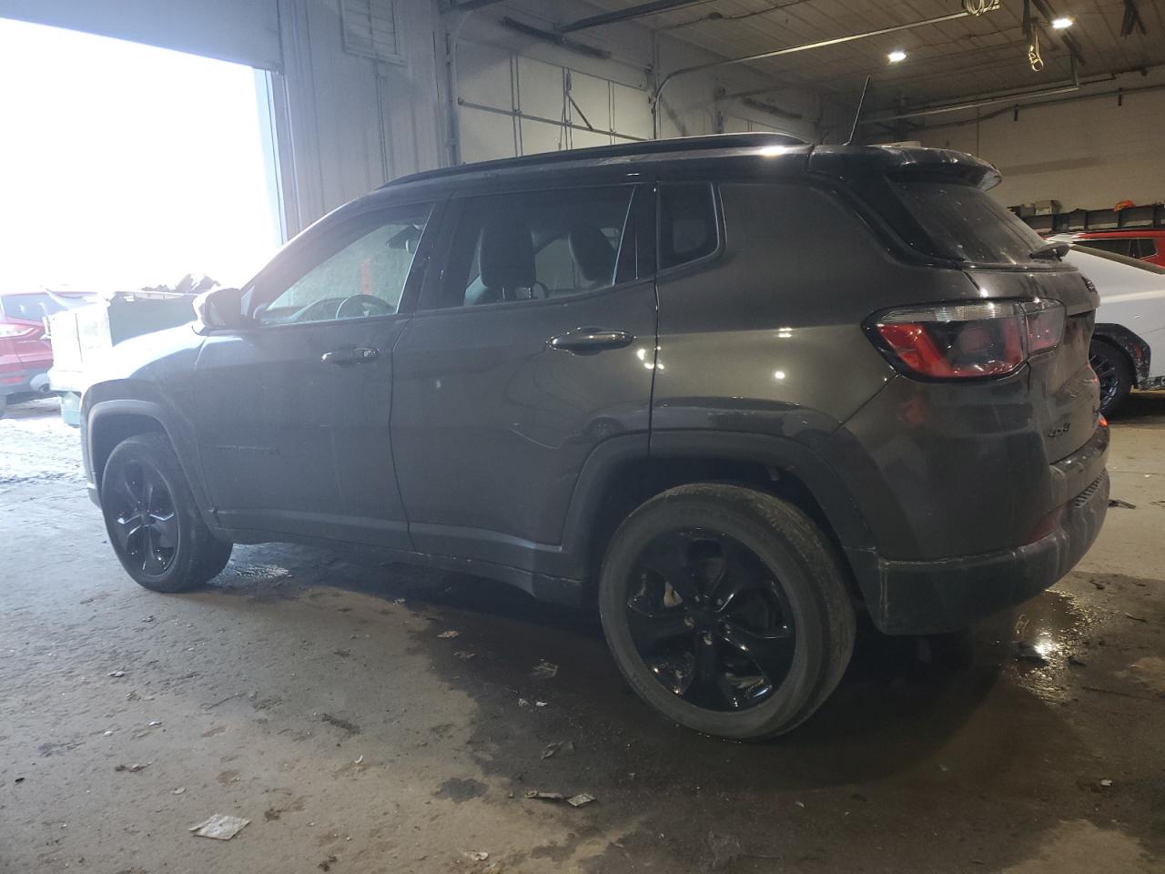 2020 Jeep Compass VIN 3C4NJDBB8LT229364 Copart auction photo, front end / side damage thumbnail 2