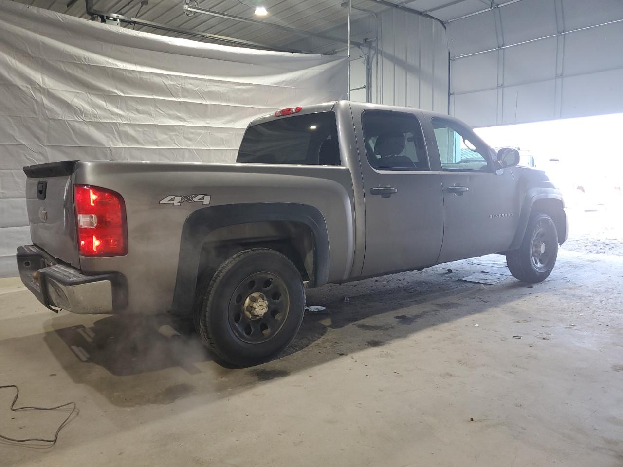 2012 Chevrolet Silverado VIN 3GCPKPE74CG253488 Copart auction photo, front end / side damage thumbnail 3