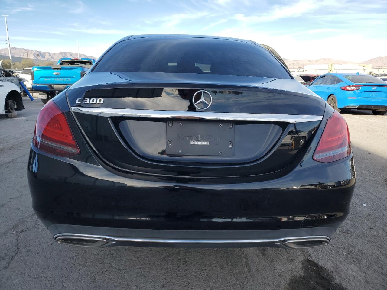 2020 Mercedes-Benz C-klasse VIN WDDWF8DB2LR563401 Copart auction photo, side damage thumbnail 6