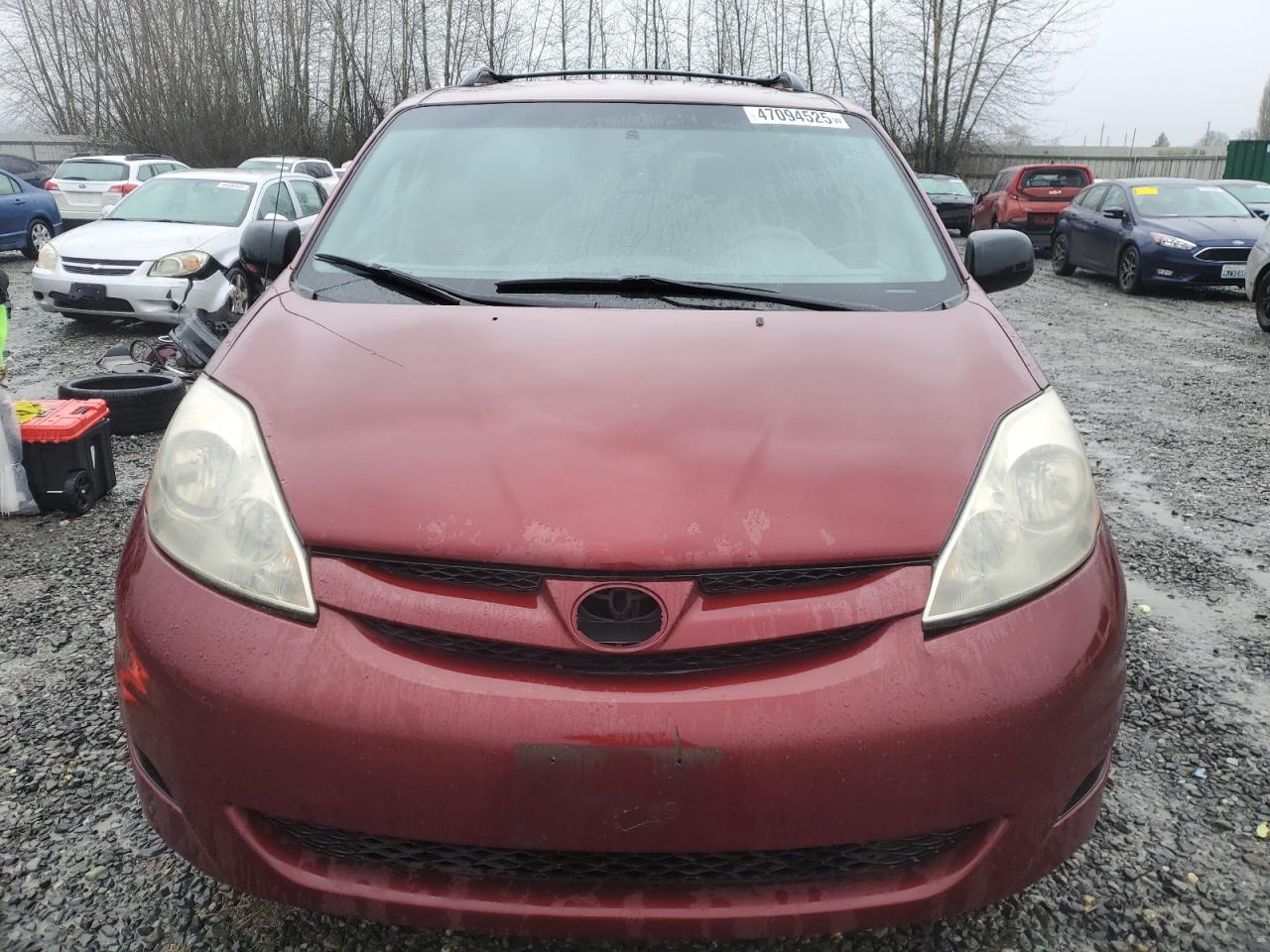 2008 Toyota Sienna VIN 5TDZK23C98S177724 Copart auction photo, minor dent/scratches damage thumbnail 5