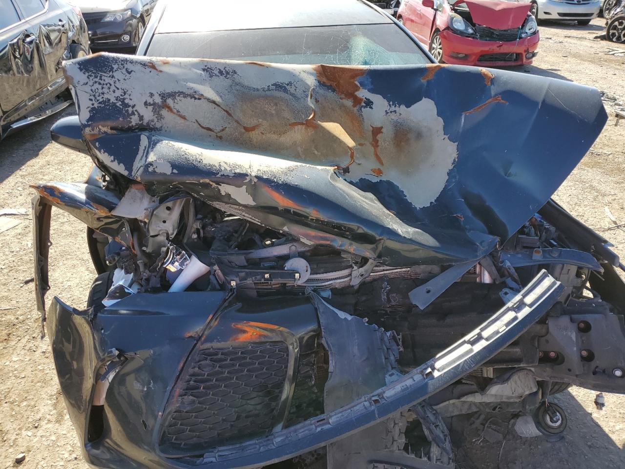 2017 Toyota Camry VIN 4T1BF1FKXHU674629 Copart auction photo, front end / burn - engine damage thumbnail 12
